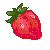 イチゴのGIFアニメ
