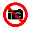 カメラ持込禁止のアイコン