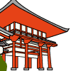 近江神社のイラスト