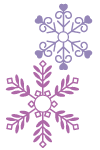 雪の結晶のイラスト